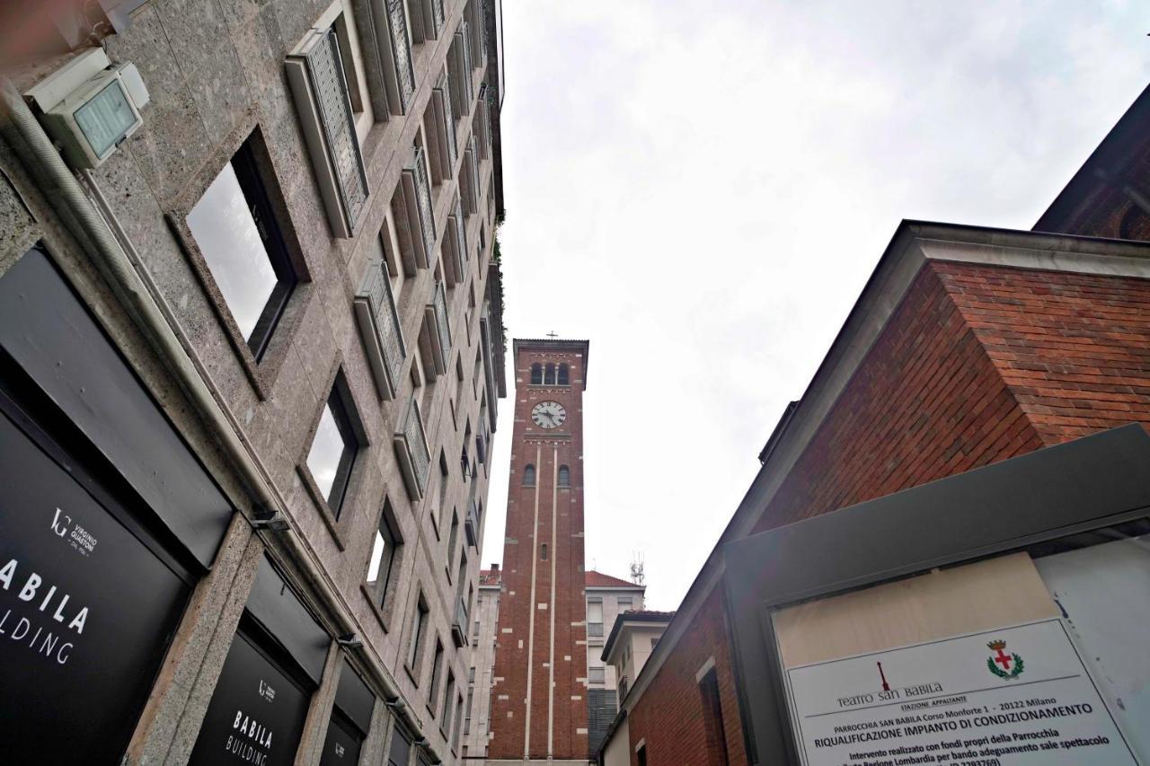 Chic 1Bdr With Shared Terrace Steps From Duomo By Rentopolis 밀라노 외부 사진